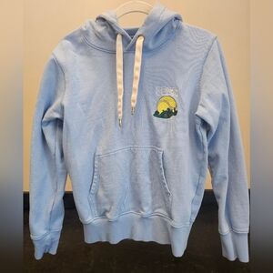 Casablanca "Casa Copa" Light Blue Women's Hoodie